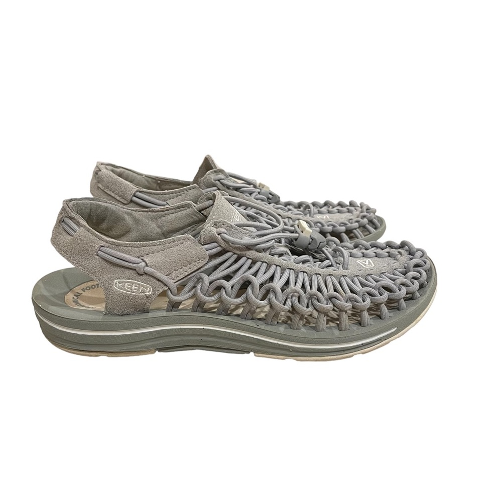 Keen Women's Grey Woven Slingback Sandals